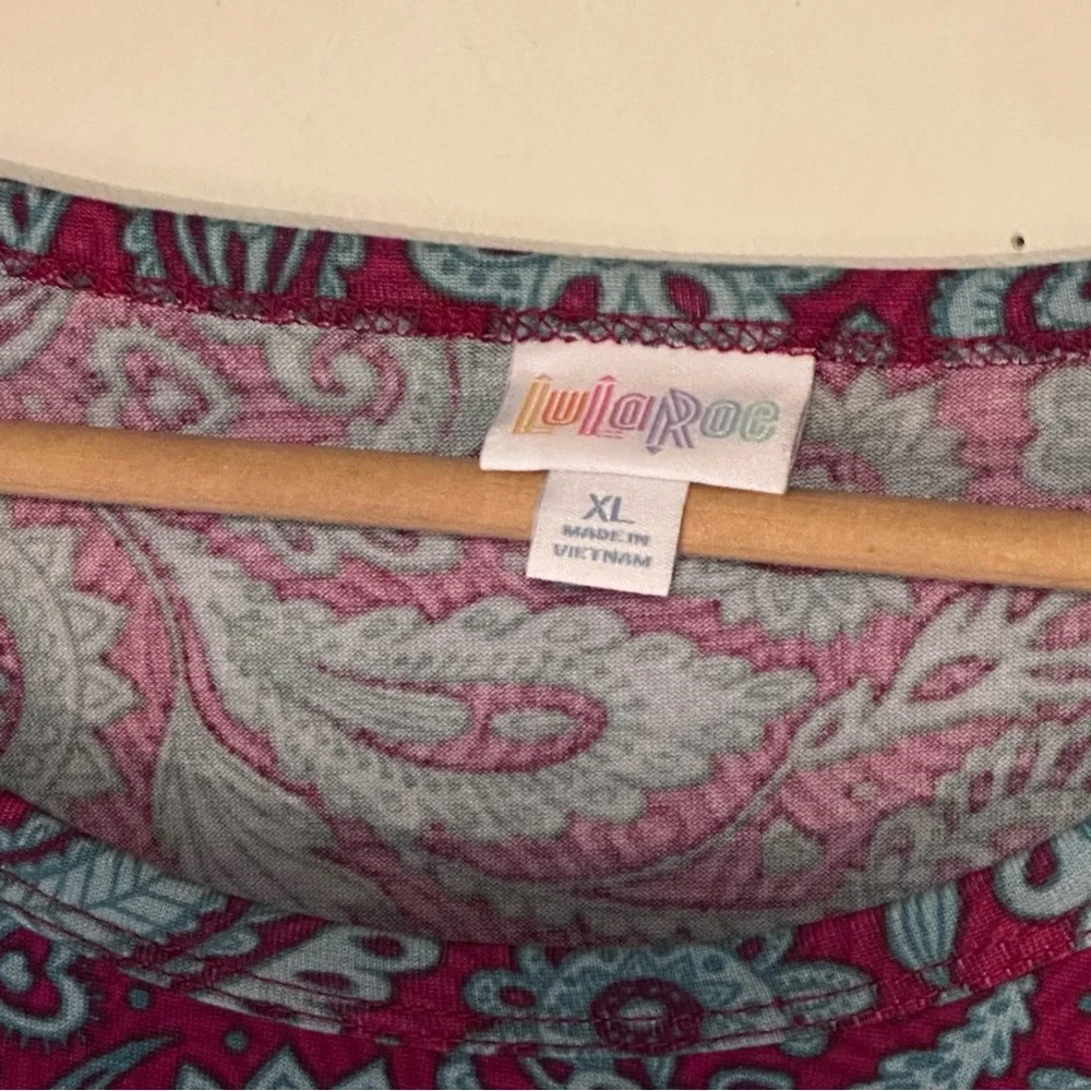 LuLaRoe Sz XL Jersey Dress - Picture 3 of 4